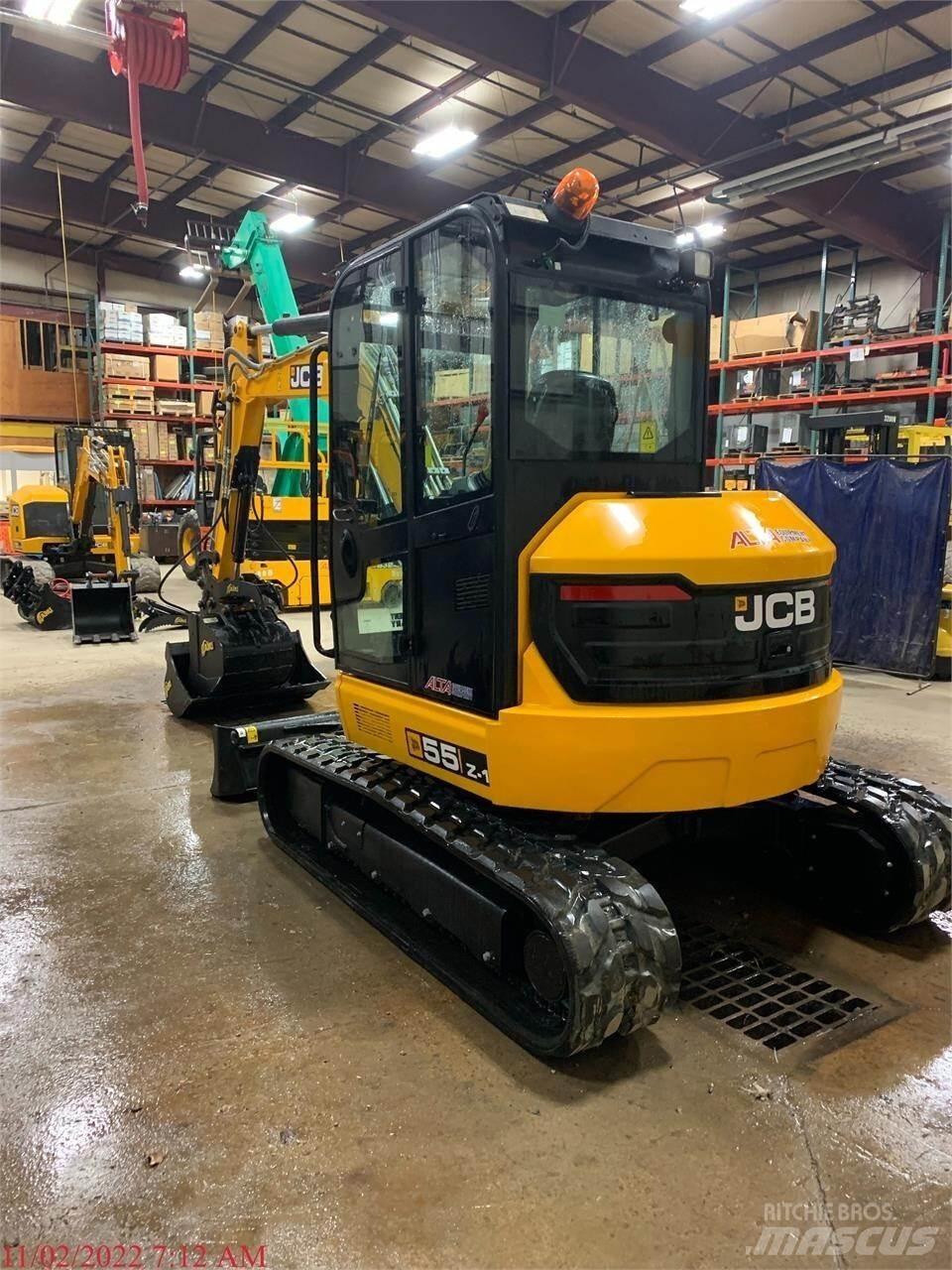 JCB 55Z-1 Minikoparki