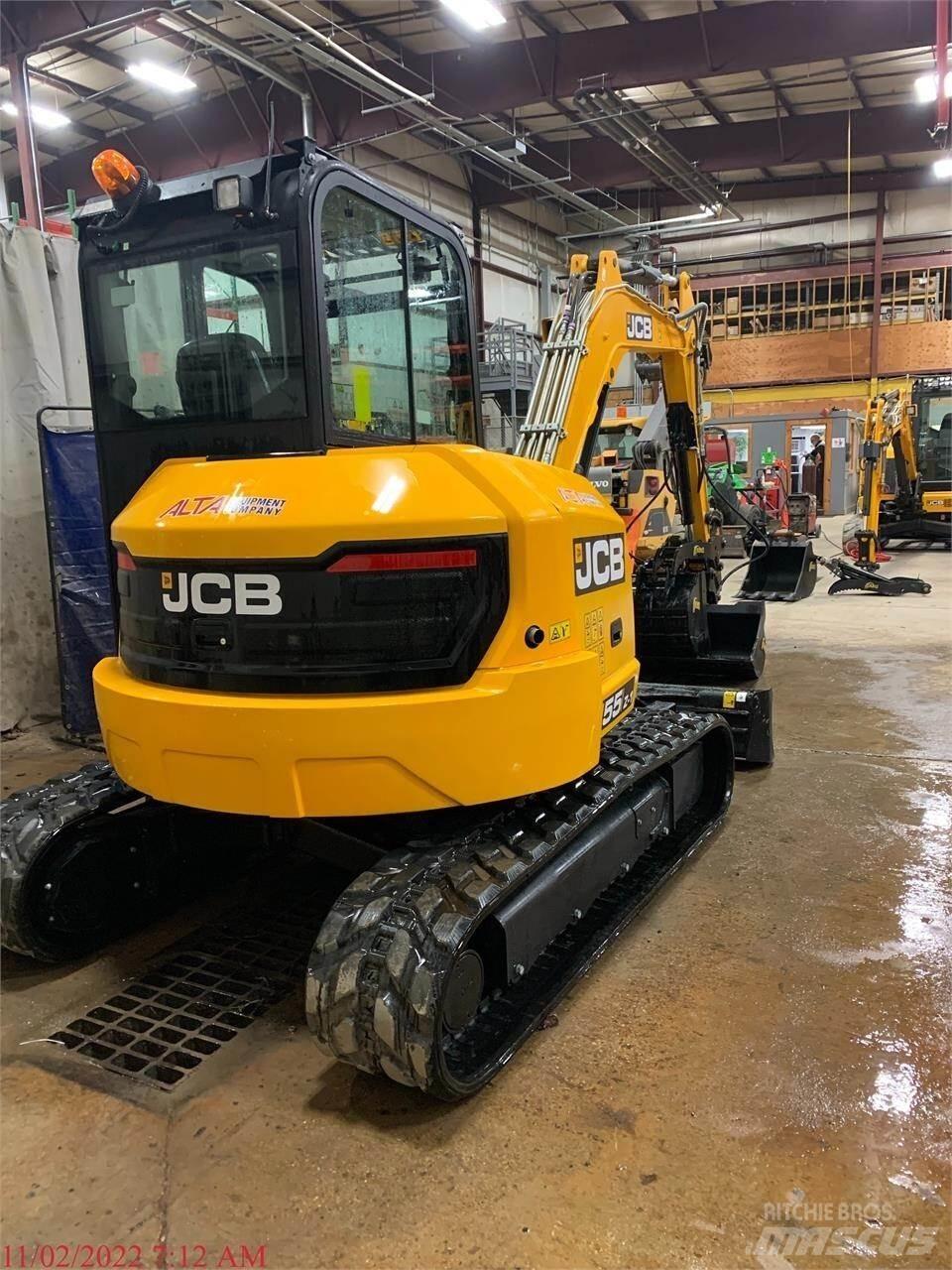 JCB 55Z-1 Minikoparki