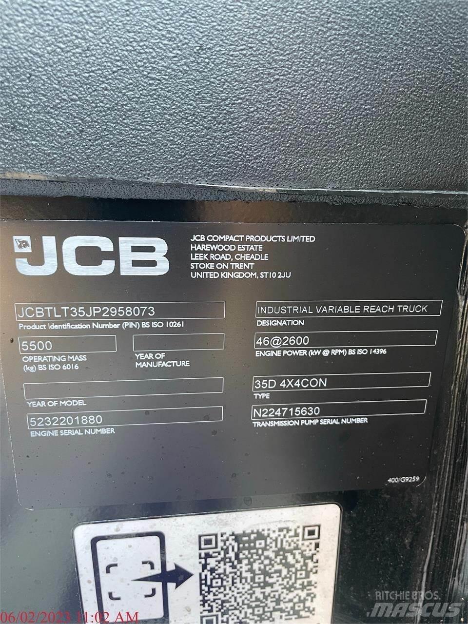 JCB 77-52D Ładowarki teleskopowe