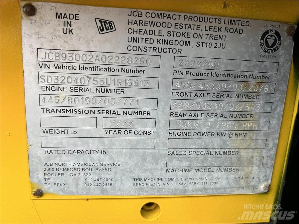 JCB 930 Wózki widłowe terenowe
