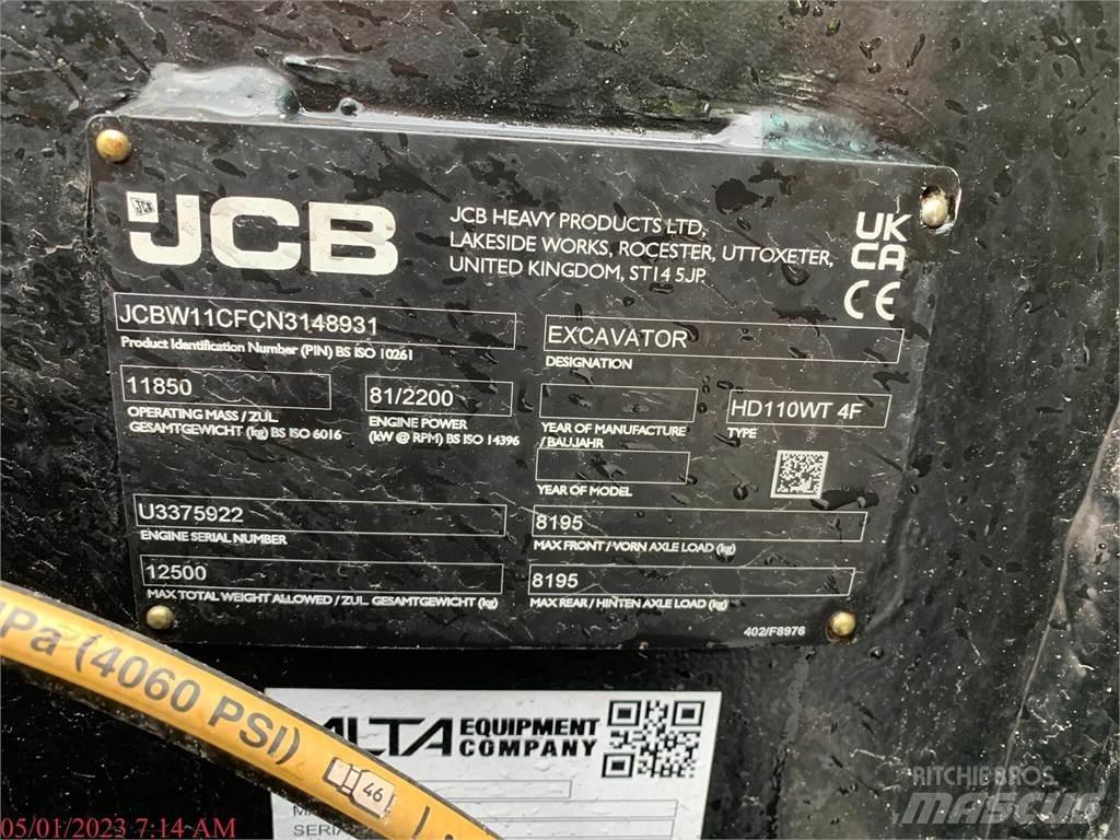 JCB HD110W Koparki kołowe