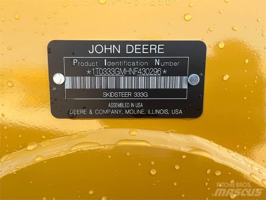 John Deere 333G Ładowarki burtowe