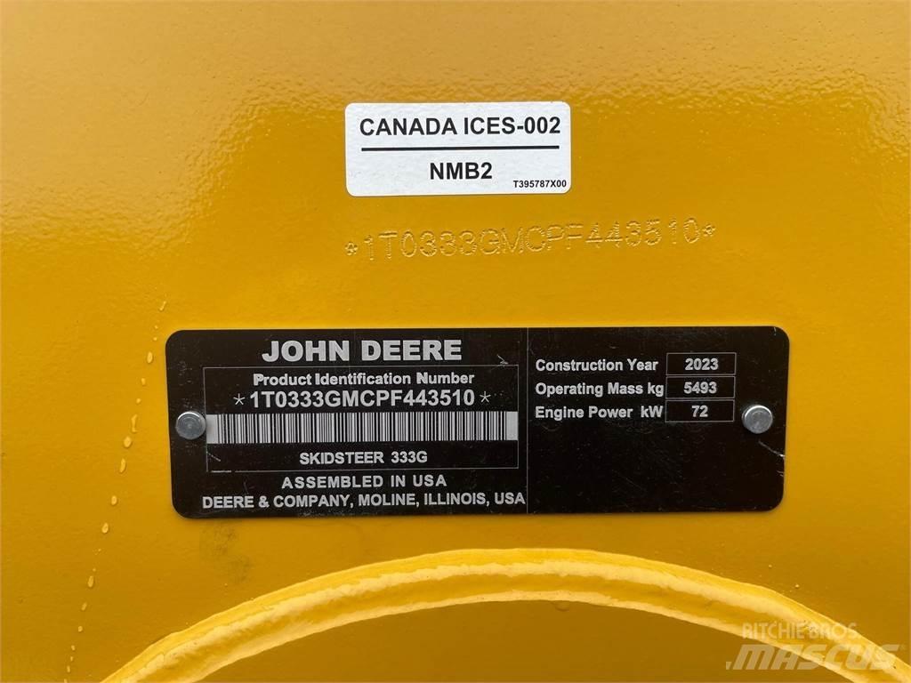 John Deere 333G Ładowarki burtowe