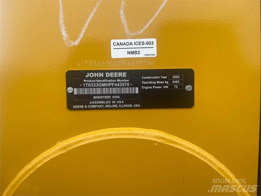 John Deere 333G Ładowarki burtowe