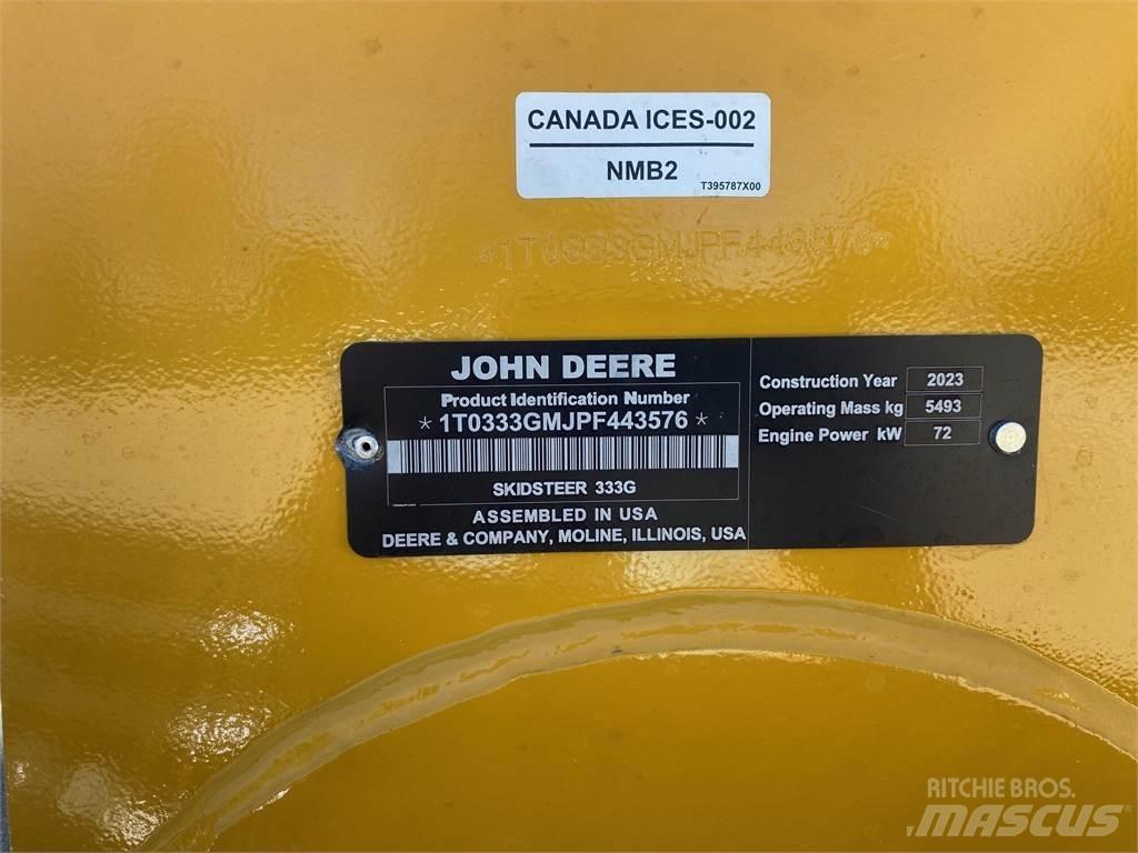 John Deere 333G Ładowarki burtowe