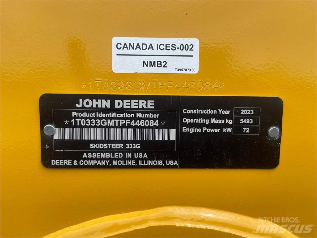 John Deere 333G Ładowarki burtowe