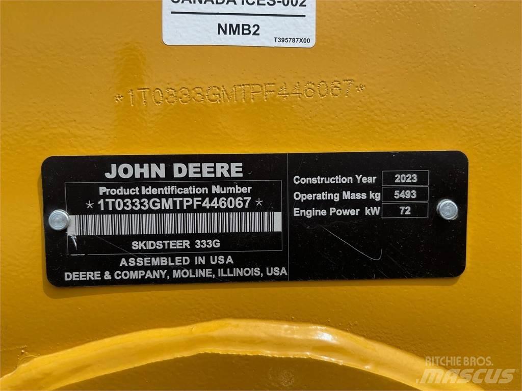 John Deere 333G Ładowarki burtowe
