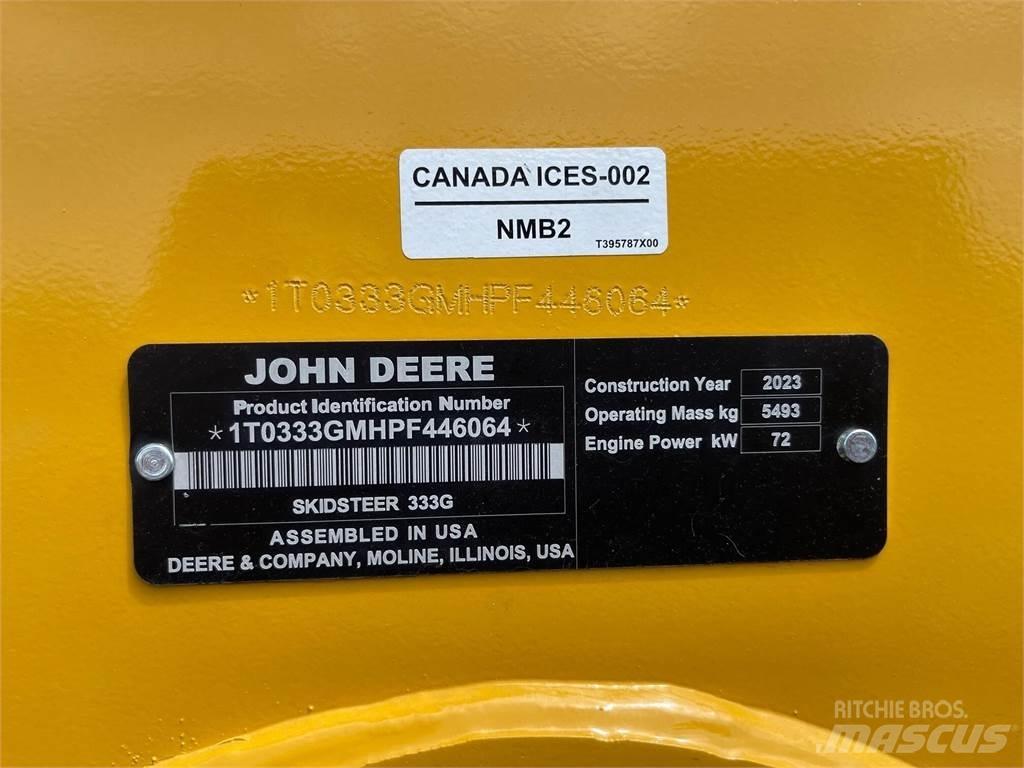 John Deere 333G Ładowarki burtowe