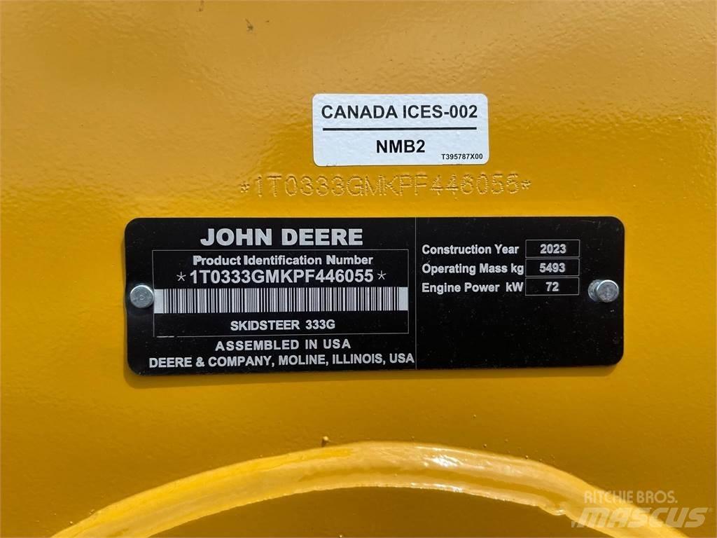 John Deere 333G Ładowarki burtowe