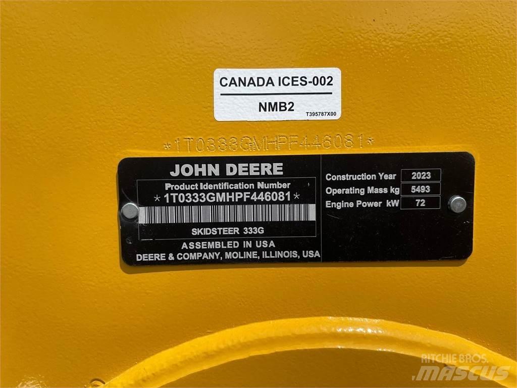 John Deere 333G Ładowarki burtowe
