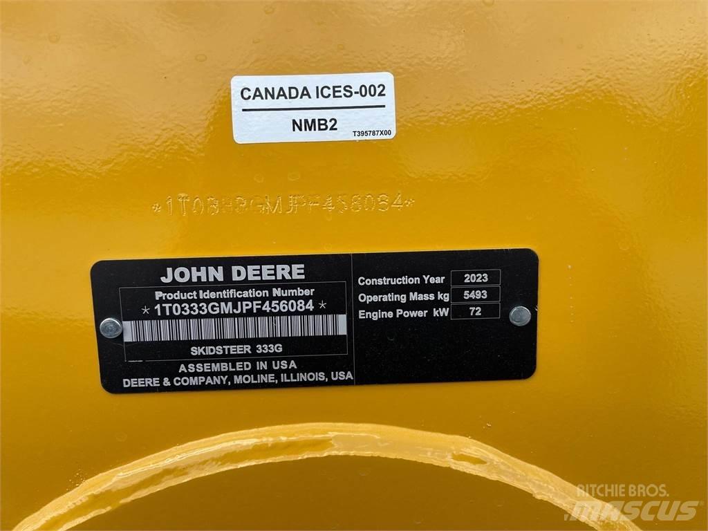 John Deere 333G Ładowarki burtowe