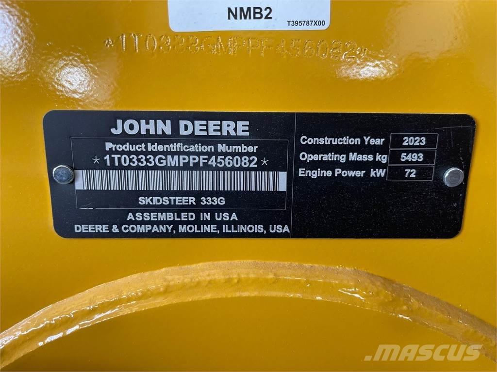 John Deere 333G Ładowarki burtowe