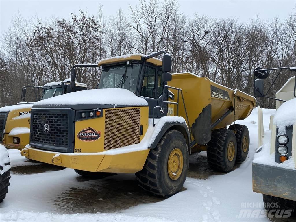 John Deere 460E Wozidła przegubowe