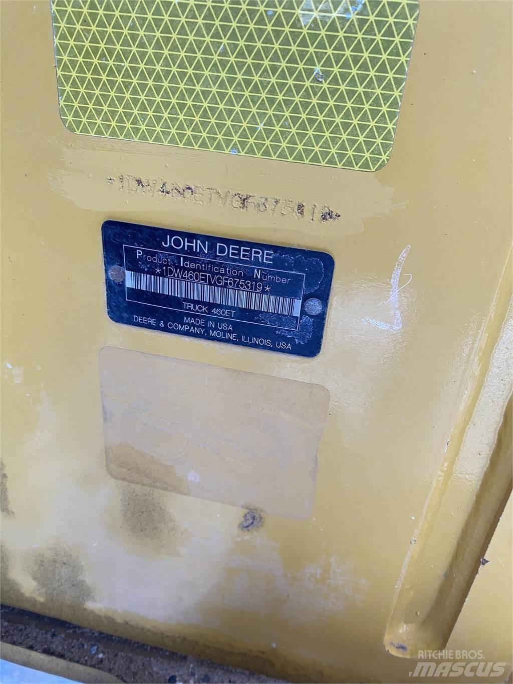 John Deere 460ET Wozidła przegubowe