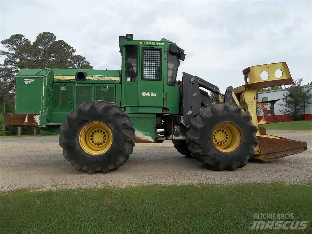 John Deere 643K Harwestery gąsienicowe