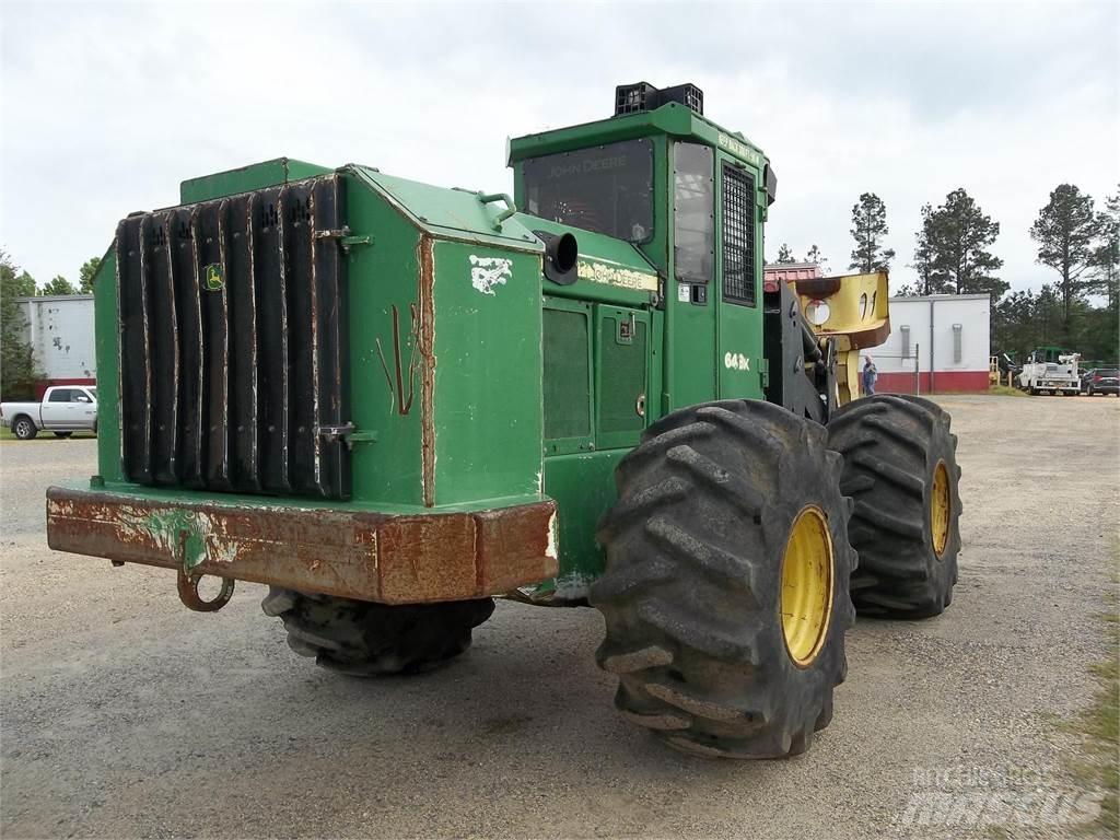 John Deere 643K Harwestery gąsienicowe