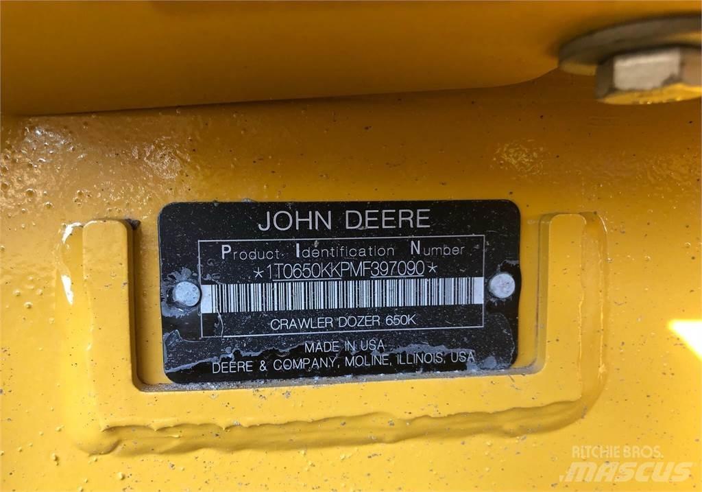 John Deere 650K LGP Spycharki gąsienicowe