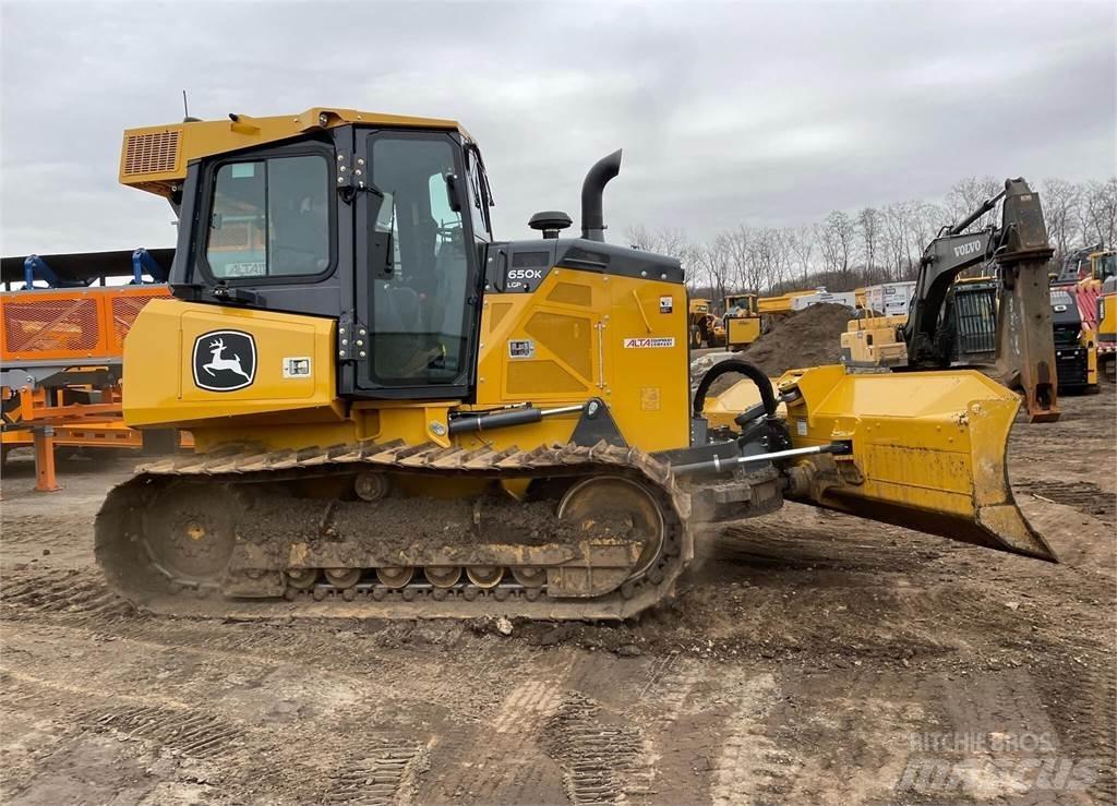 John Deere 650K LGP Spycharki gąsienicowe