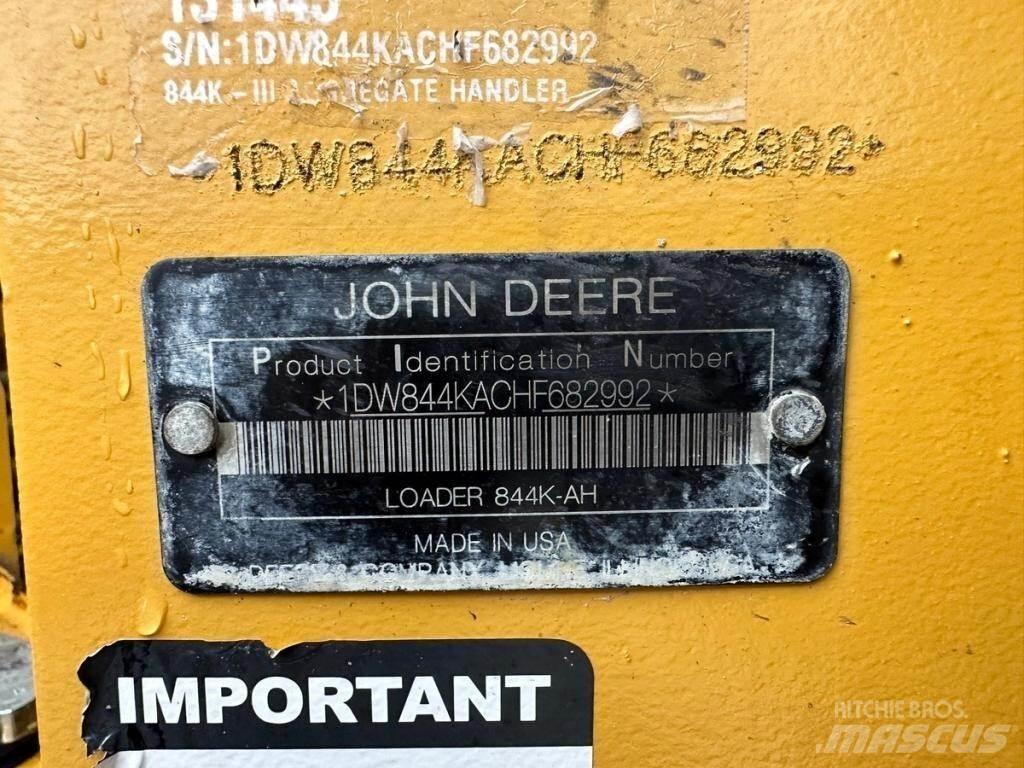 John Deere 844KIII Ładowarki kołowe