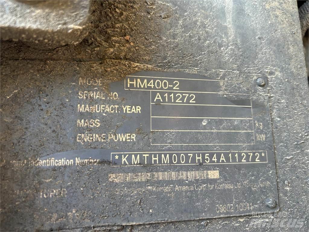 Komatsu HM400-2 Wozidła przegubowe
