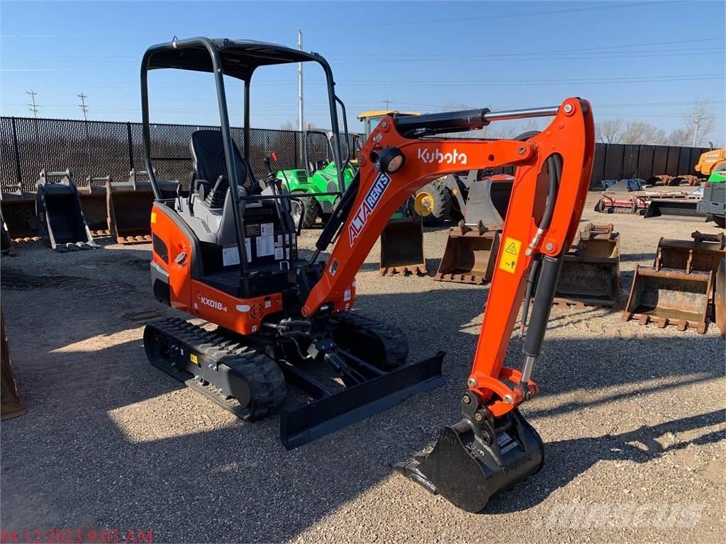 Kubota KX018-4 Minikoparki