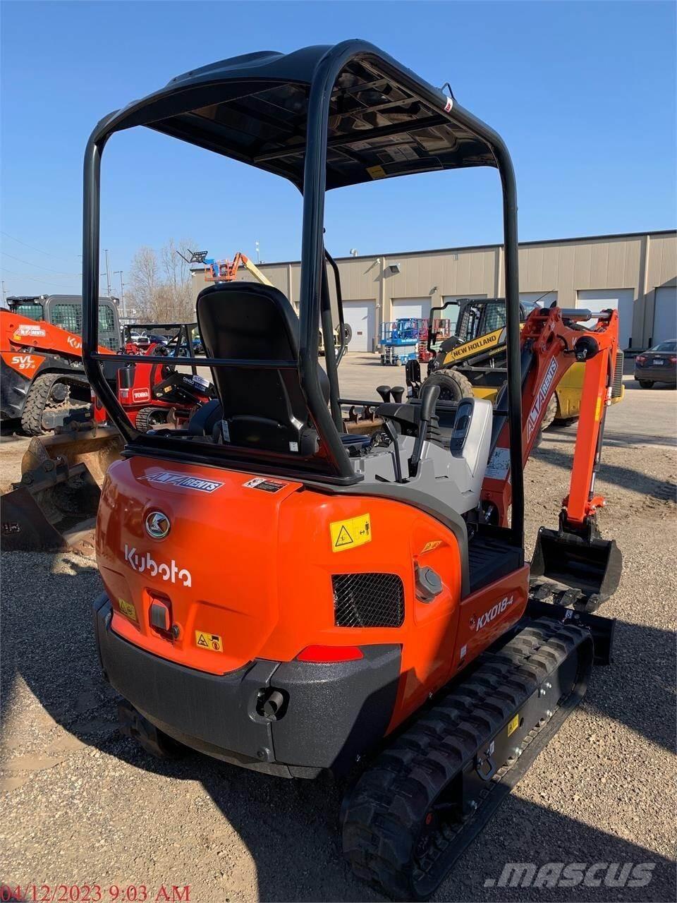 Kubota KX018-4 Minikoparki