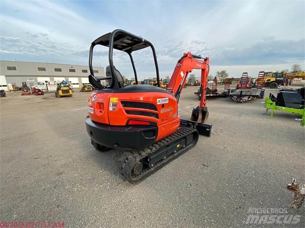 Kubota KX040-4 Minikoparki