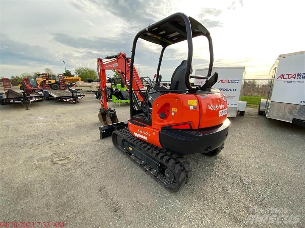 Kubota KX040-4 Minikoparki