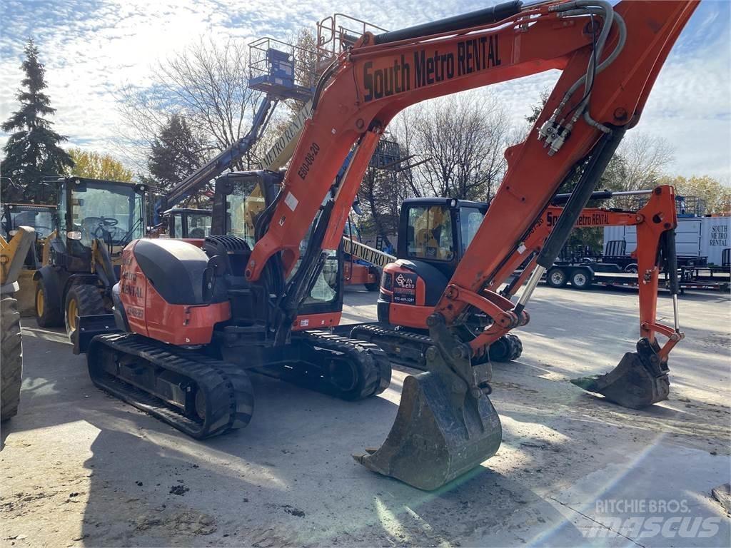 Kubota KX080 Koparki gąsienicowe