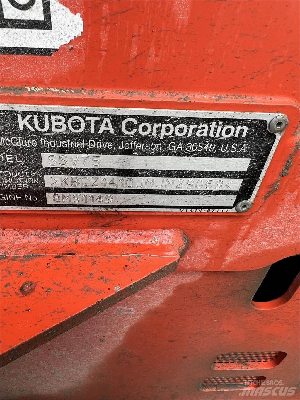 Kubota SSV75 Ładowarki burtowe