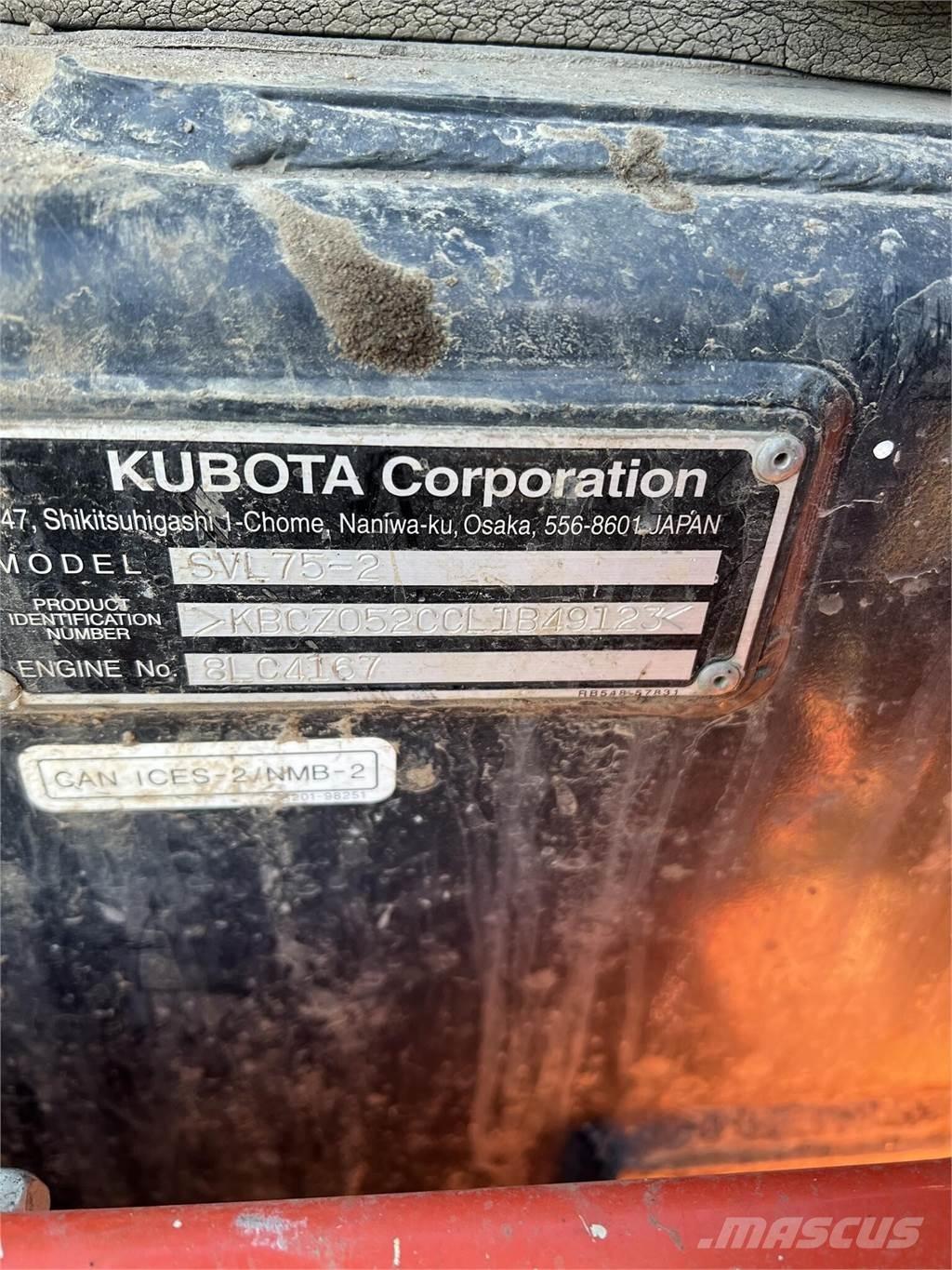 Kubota SVL75-2 Ładowarki burtowe