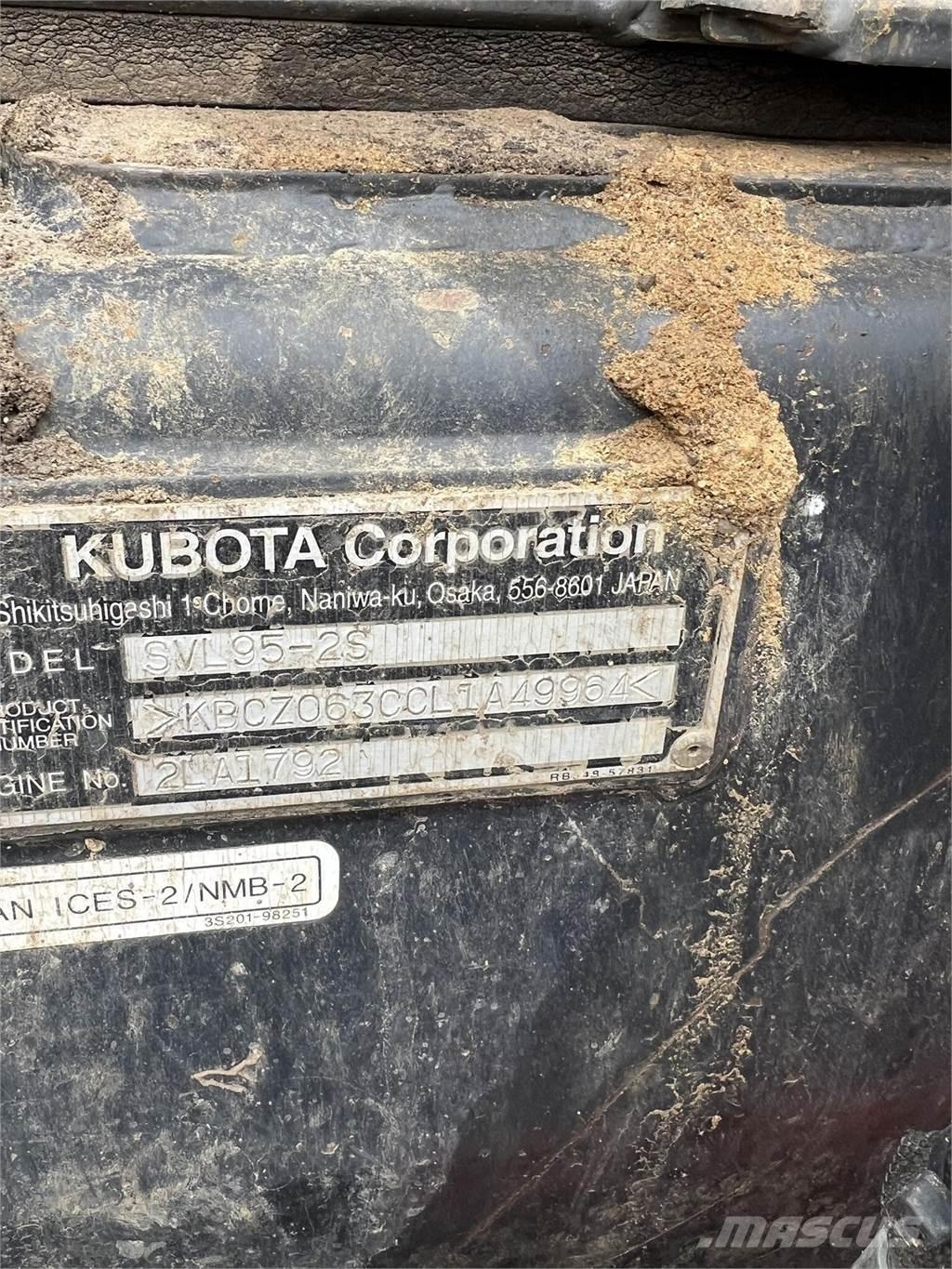 Kubota SVL95-2S Ładowarki burtowe