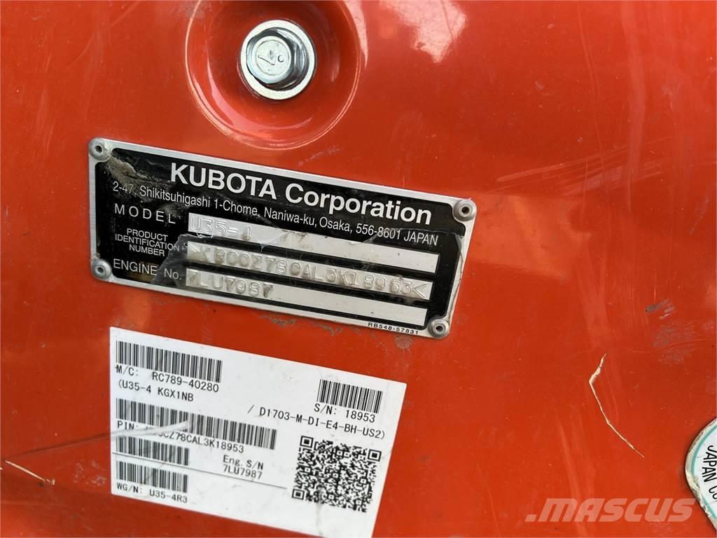 Kubota U35-4 Minikoparki