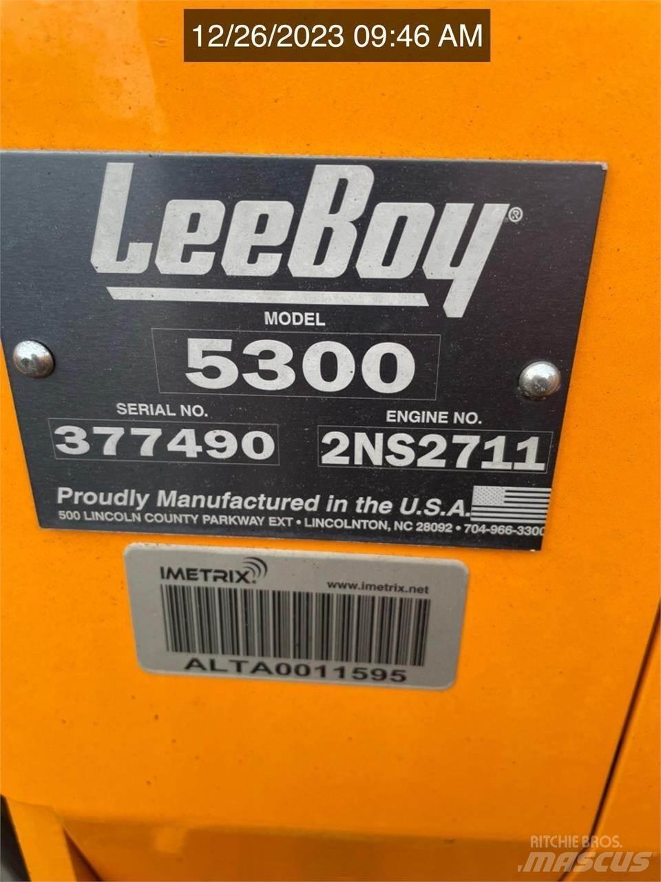 LeeBoy 5300 Rozściełacze do asfaltu