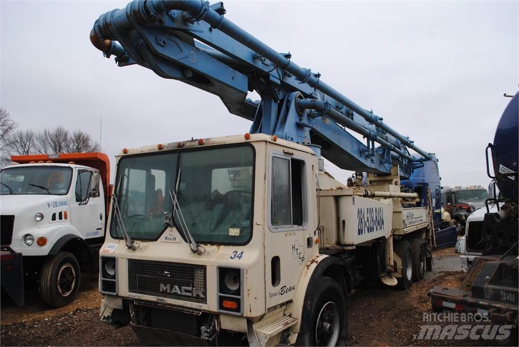 Mack MR686S Gruszki do betonu