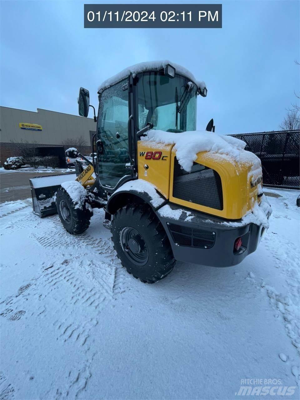 New Holland W80C Ładowarki kołowe