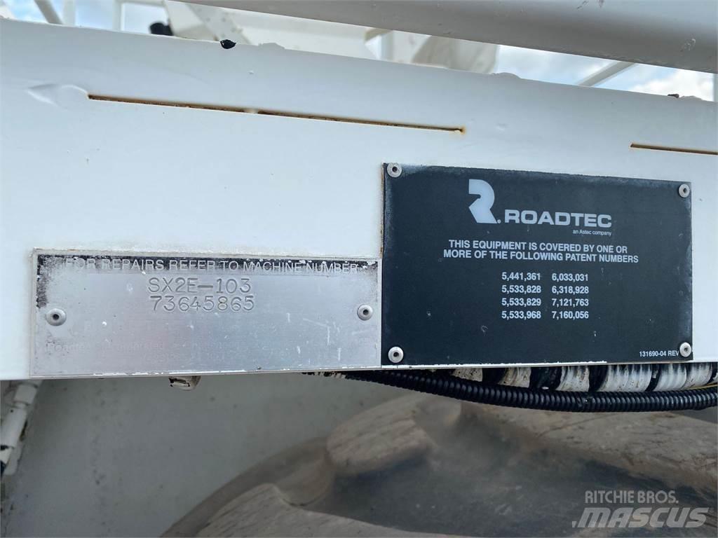 Roadtec SX2E Recyklery do asfaltu