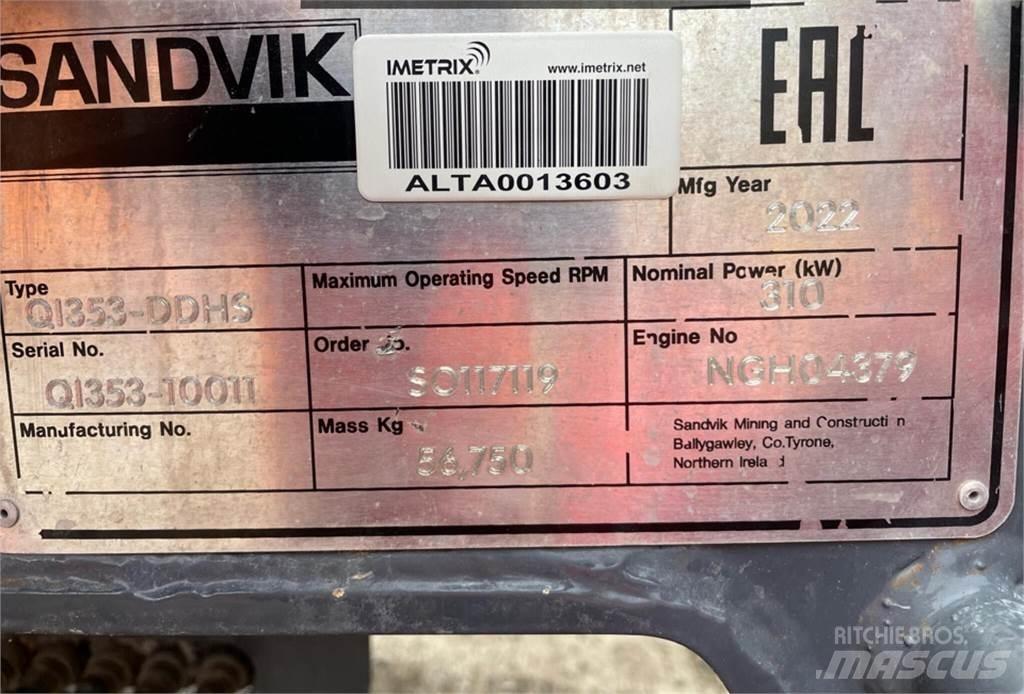 Sandvik QI353-DDHS Kruszarki