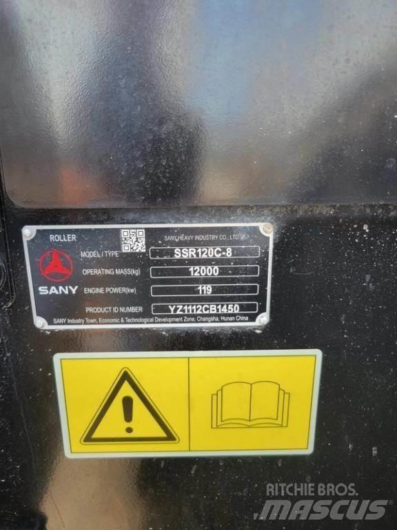 Sany SSR120C-8 Walce dwubębnowe