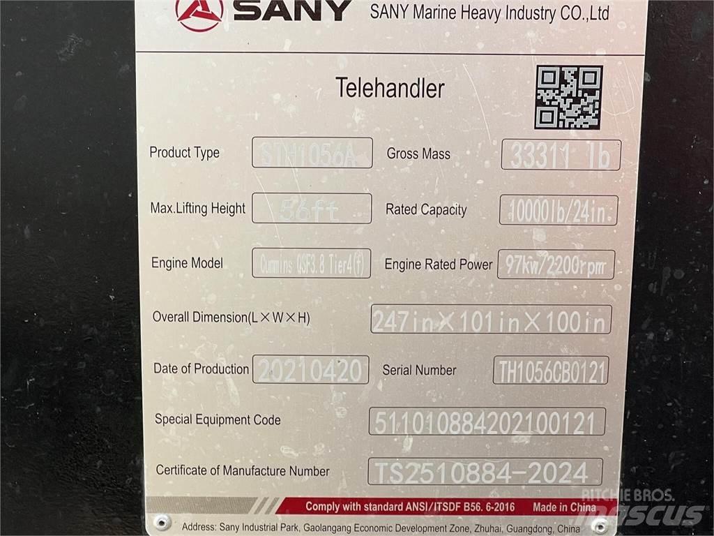 Sany STH1056A Ładowarki teleskopowe