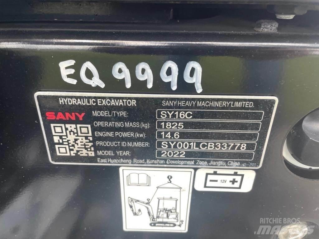 Sany SY16C Minikoparki
