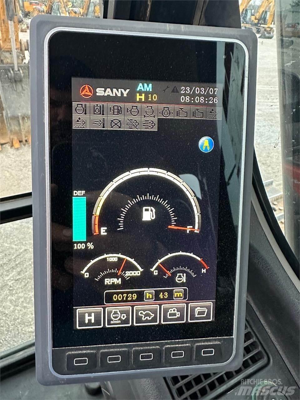 Sany SY225C Koparki gąsienicowe