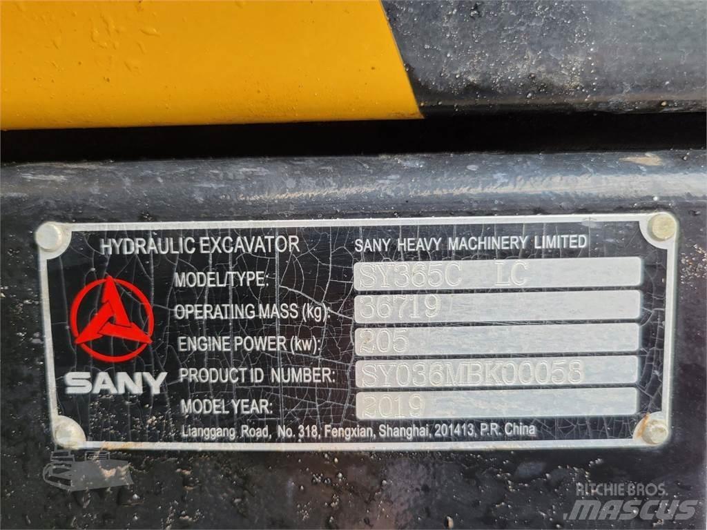 Sany SY365C Koparki gąsienicowe