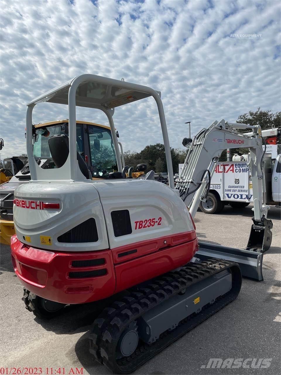 Takeuchi TB235-2 Minikoparki