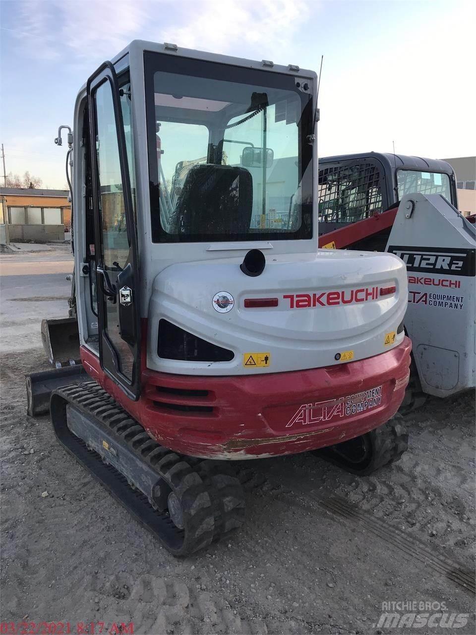 Takeuchi TB240 Minikoparki