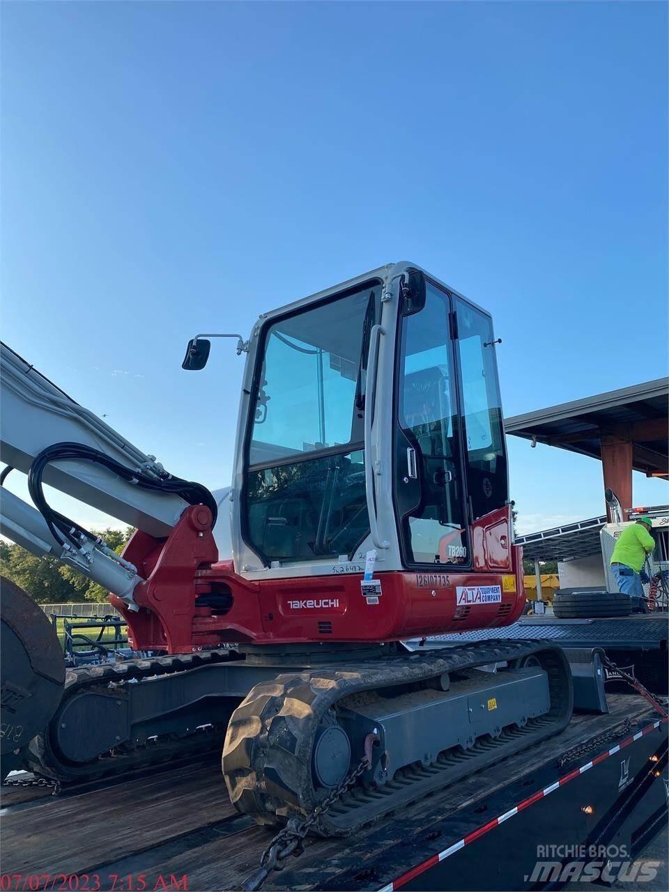 Takeuchi TB260 Koparki gąsienicowe