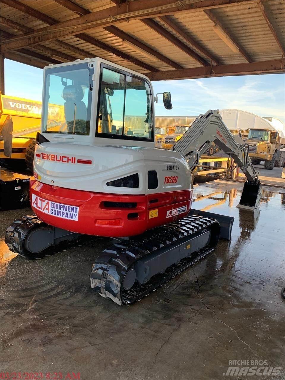 Takeuchi TB260 Koparki gąsienicowe