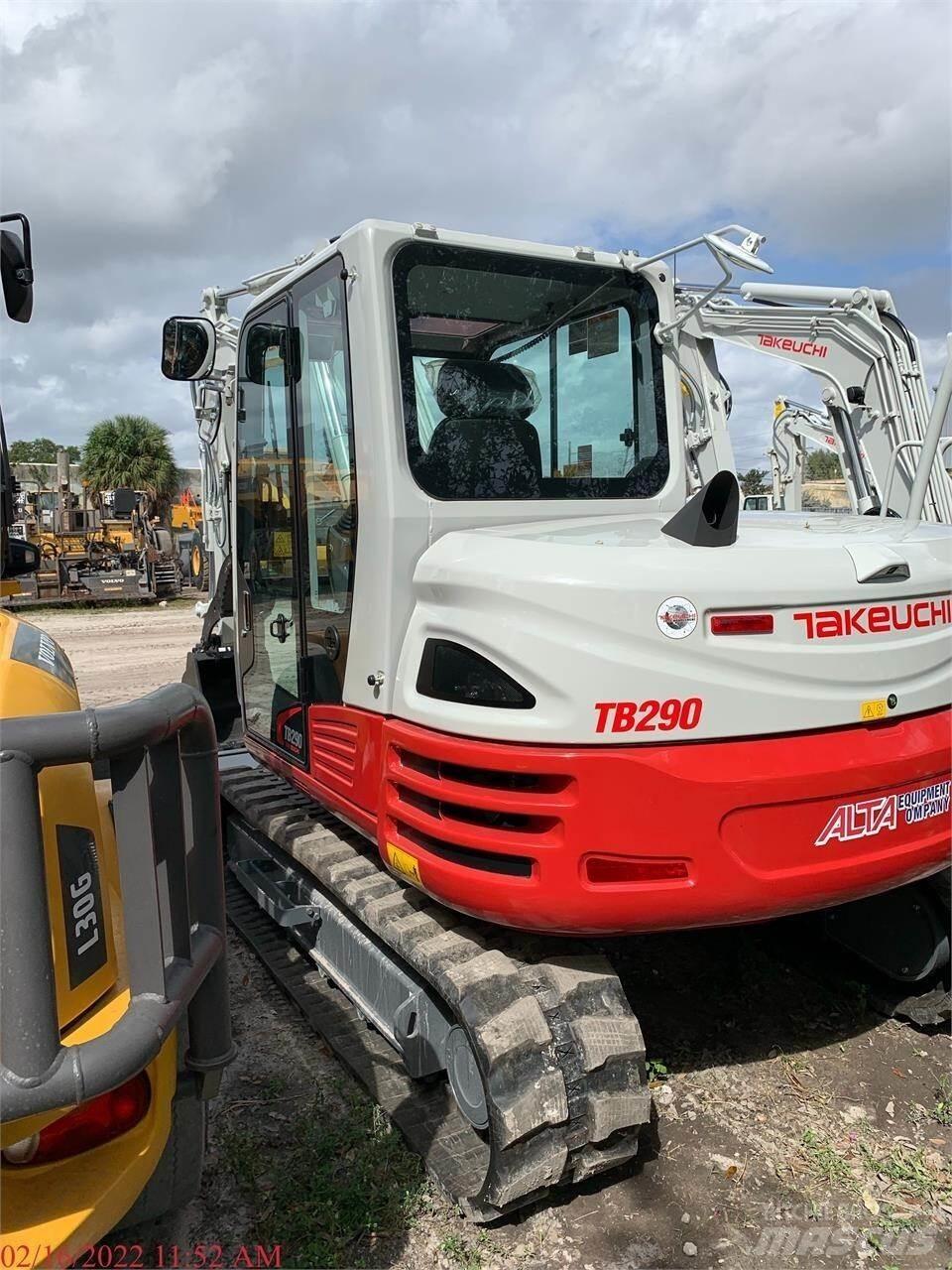 Takeuchi TB290 Koparki gąsienicowe