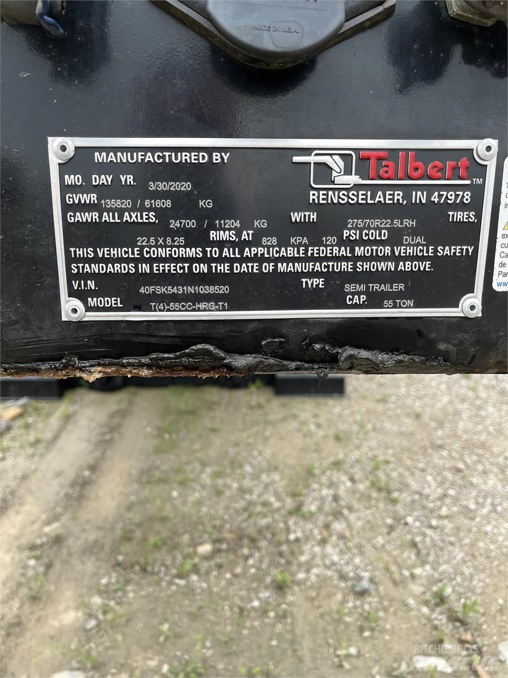 Talbert  Naczepy niskopodłogowe