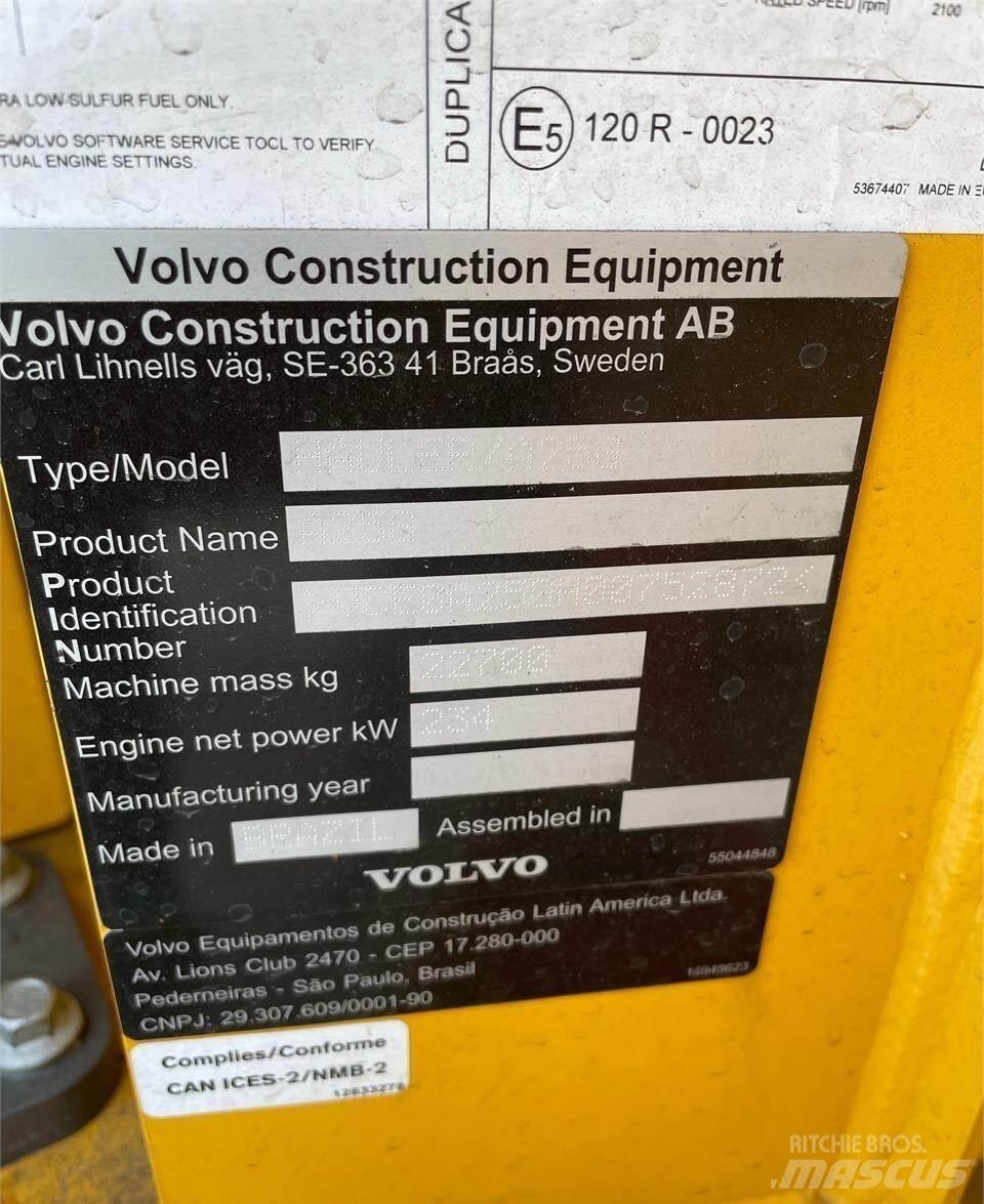 Volvo A25G Wozidła przegubowe